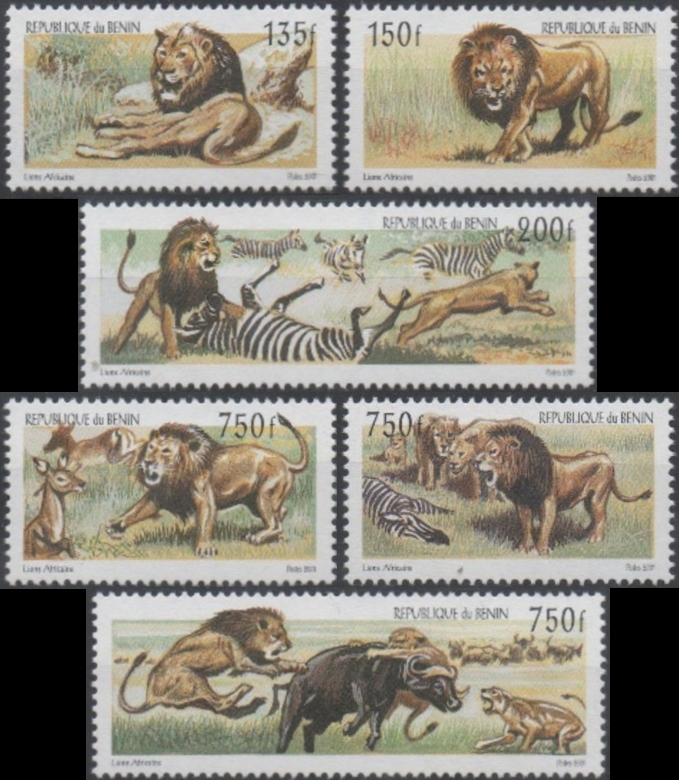 Benin 2001 Lions