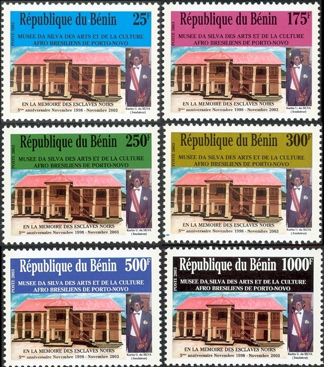 Benin 2003 5th Anniversary of the da Silva Museum Stamp Set