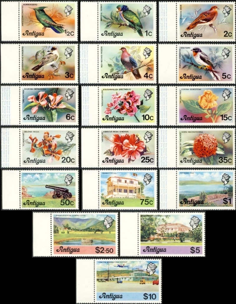 1976 Definitive Stamps Without Imprint