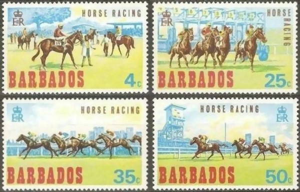 1969 Horse Racing Stamps