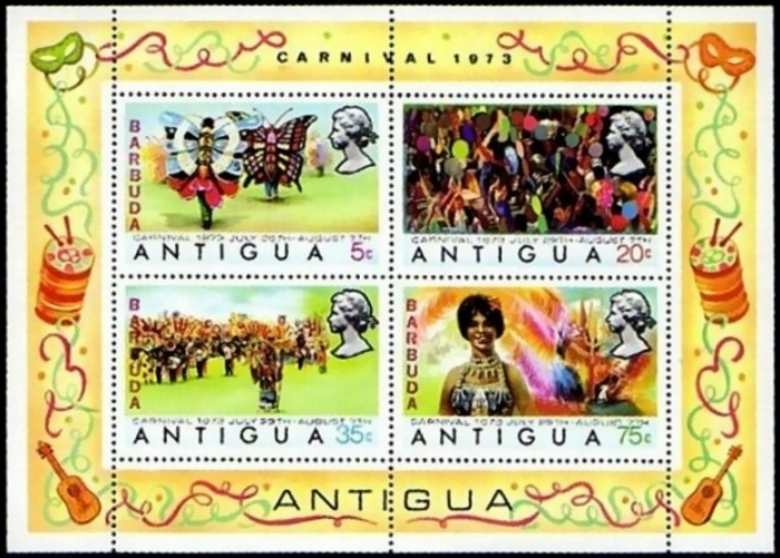 1973 Carnival Souvenir Sheet