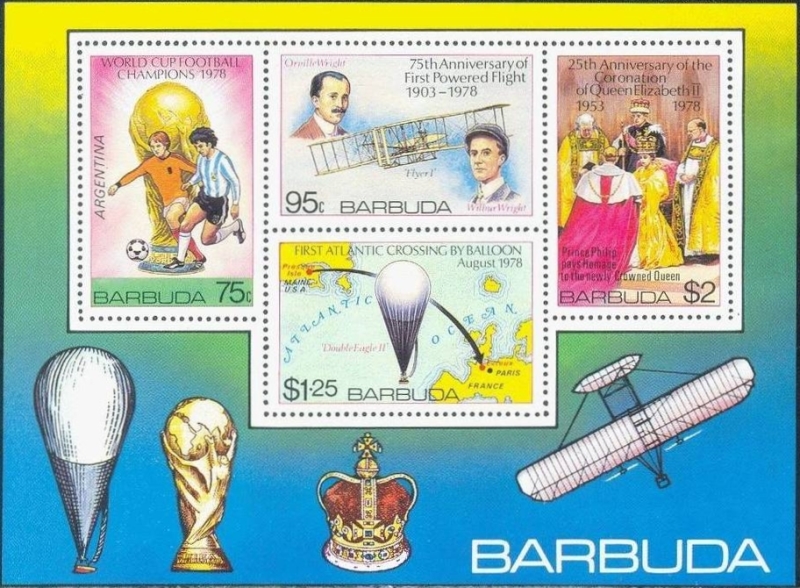 1978 Anniversaries and Events Souvenir Sheet