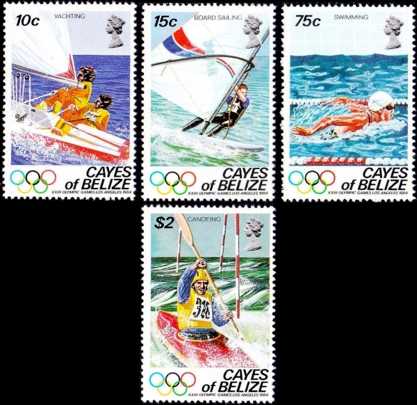 1984 Summer Olympic Games, Los Angeles Stamps