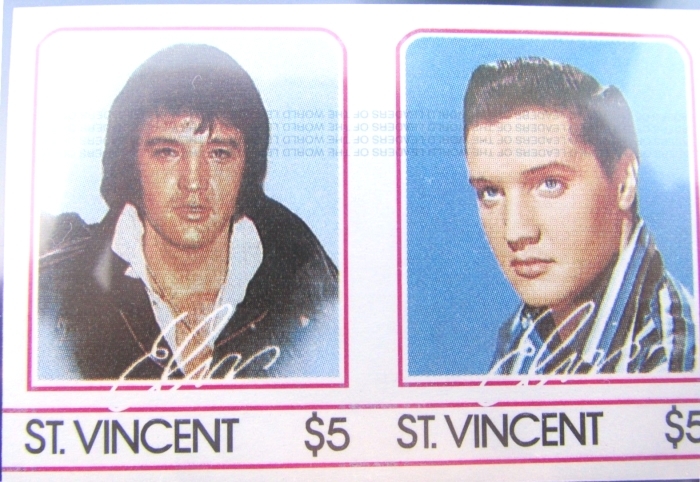 A Genuine Invert Error Proof of the St. Vincent 1985 Elvis Presley $5 Values