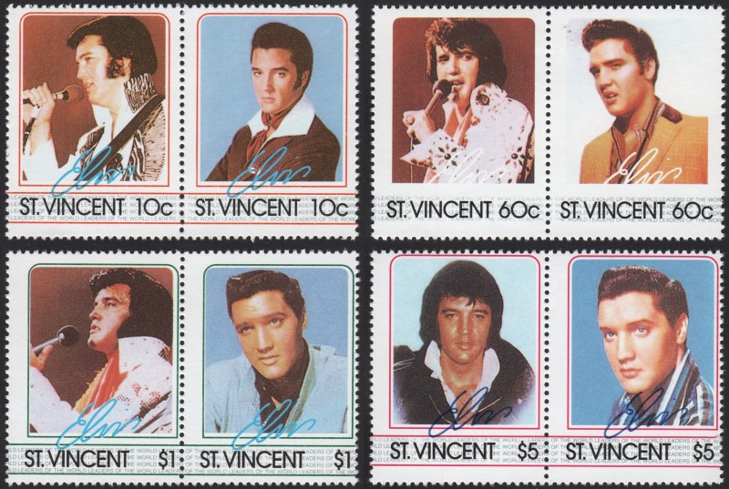 The Forged Unauthorized Reprint Elvis Presley Set of Singles