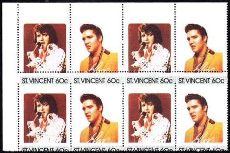 The Forged Unauthorized Reprint Elvis Presley Scott 875 Shifted Perforations Error