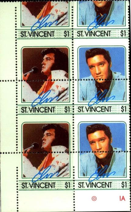 The Forged Unauthorized Reprint Elvis Presley Scott 876 Shifted Perforations Error