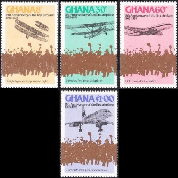 1978 75th Anniversary of First Powered Flight Stamps