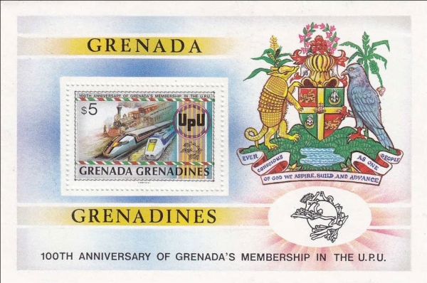 1982 Centenary of Membership in the U.P.U. Souvenir Sheet