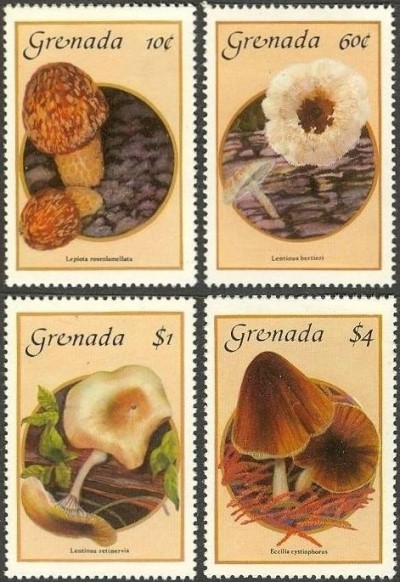 1986 Mushrooms Stamps
