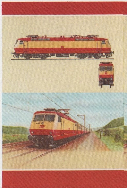 Saint Vincent Grenadines Locomotives (8th series) 40c All Colors Stage Progressive Color Proof Pair