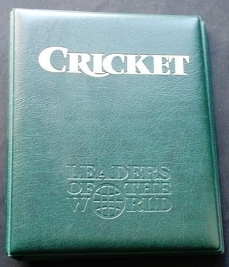 Leaders of the World Cricket Players Stamp Album