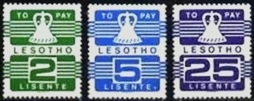 1986 Postage Due Stamps