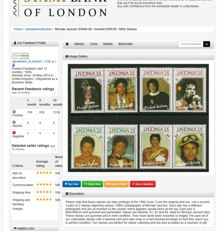 Stampbank of London Ripoff Lies on eBay