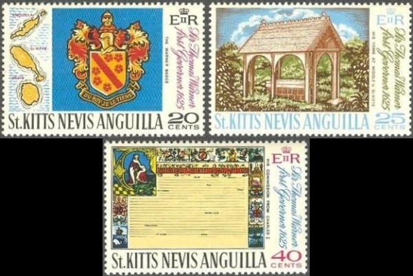 1969 Sir Thomas Warner Commemoration Stamp