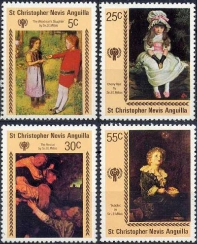 1979 Christmas and International Year of the Child Stamps