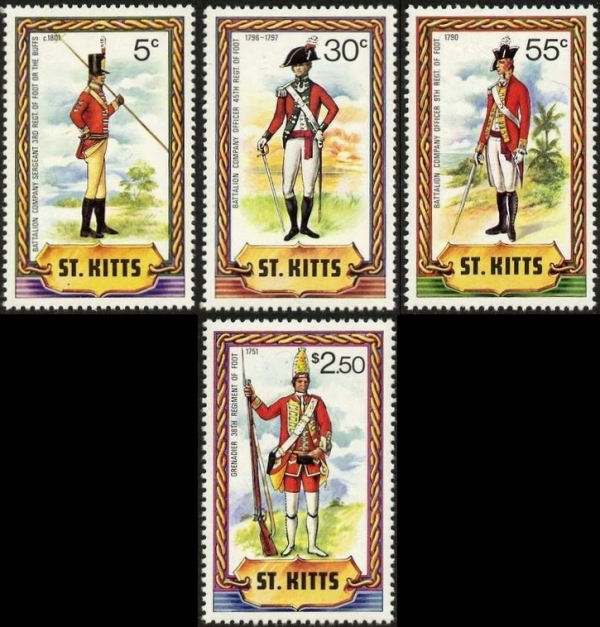 1981 Military Uniforms (1st series) Stamps