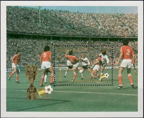 1982 World Cup Soccer Championship in Spain Souvenir Sheet