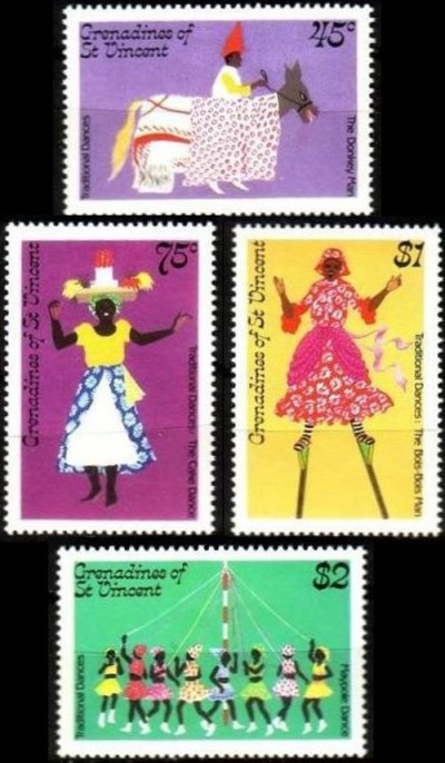 1985 Traditional Dances Stamps