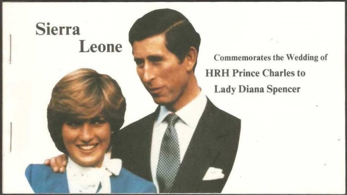 1981 Royal Wedding (2nd issue) Booklet
