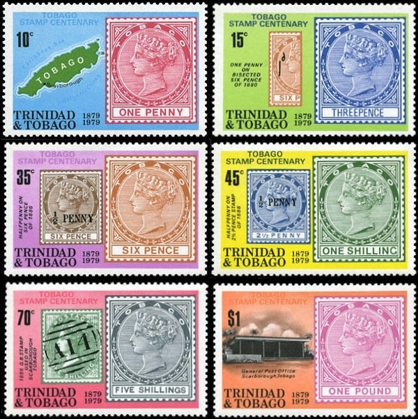 1979 Tobago Stamp Centenary Stamps