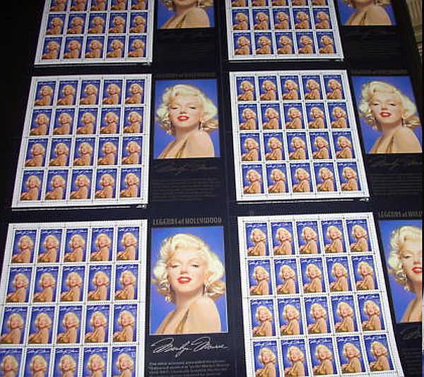 The 1995 U.S. Marilyn Monroe Uncut Press Sheet