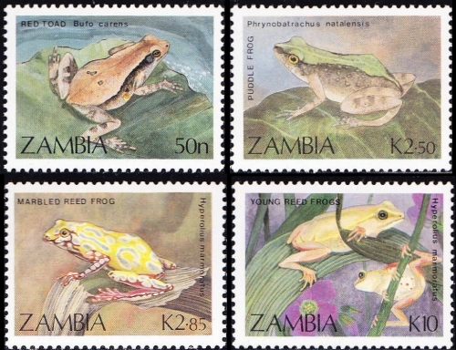 1989 Frogs and Toads Stamps