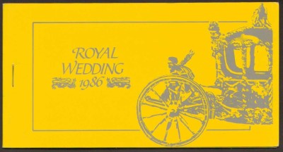 1986 Royal Wedding Booklet