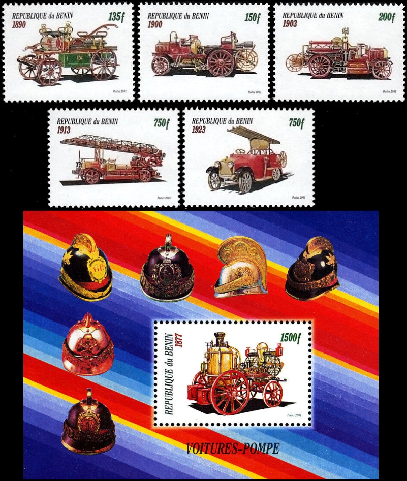 Benin 2001 Fire Trucks Benin 2001 Fire Trucks
