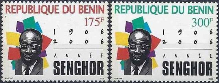 Benin 2006 Centenary of Birth of Leopold Sedar Senghor Benin 2006 Centenary of Birth of Leopold Sedar Senghor