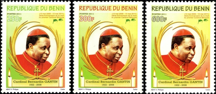 Benin 2011 3rd Anniversary of the Death of Cardinal Gantin Benin 2011 3rd Anniversary of the Death of Cardinal Gantin