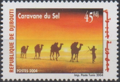 Djibouti 2004 Camel Caravan Scott 836 Djibouti 2004 Camel Caravan Scott 836