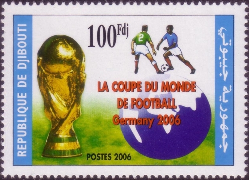 Djibouti 2005 World Cup Soccer Championship (2006) Scott 844 Djibouti 2005 World Cup Soccer Championship (2006) Scott 844