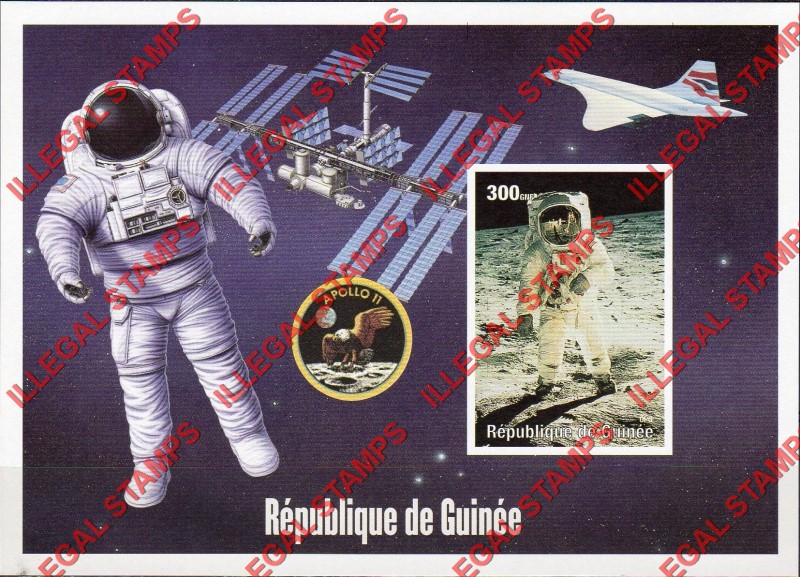 Guinea Republic 2000 Space Exploration Concorde Illegal Stamp Souvenir Sheets of 1 (Part 5) Guinea Republic 2000 Space Exploration Concorde Illegal Stamp Souvenir Sheets of 1 (Part 5)