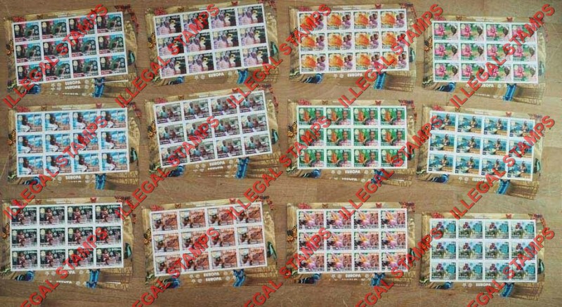Guinea Republic 2005 EUROPA 2006 50th Anniversary Illegal Stamp Souvenir Sheets of 12 Singles on Each Massive Sale Lot on eBay Guinea Republic 2005 EUROPA 2006 50th Anniversary Illegal Stamp Souvenir Sheets of 12 Singles on Each Massive Sale Lot on eBay