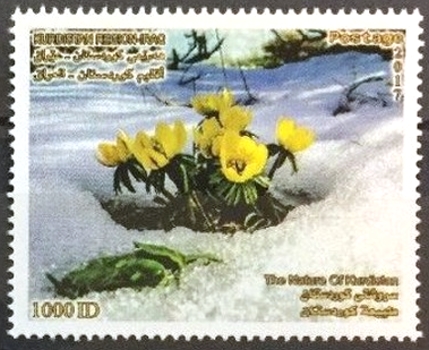 Kurdistan 2017 Nature of Kurdistan (different) Stamp Kurdistan 2017 Nature of Kurdistan (different) Stamp