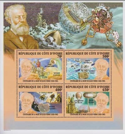 Ivory Coast 2005 Jules Verne Ivory Coast 2005 Jules Verne