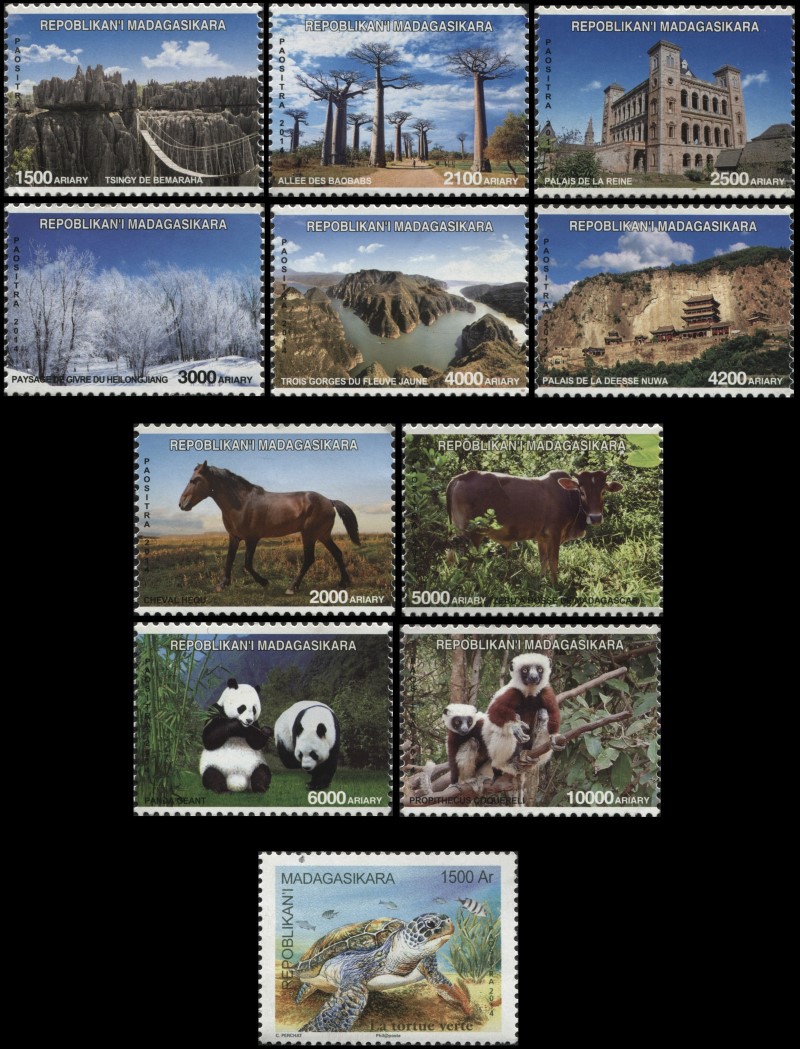 The Legitimate Stamps issued by Madagascar for 2014 The Legitimate Stamps issued by Madagascar for 2014