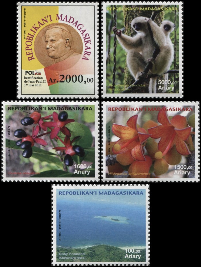 The Legitimate Stamps issued by Madagascar for 2015 The Legitimate Stamps issued by Madagascar for 2015