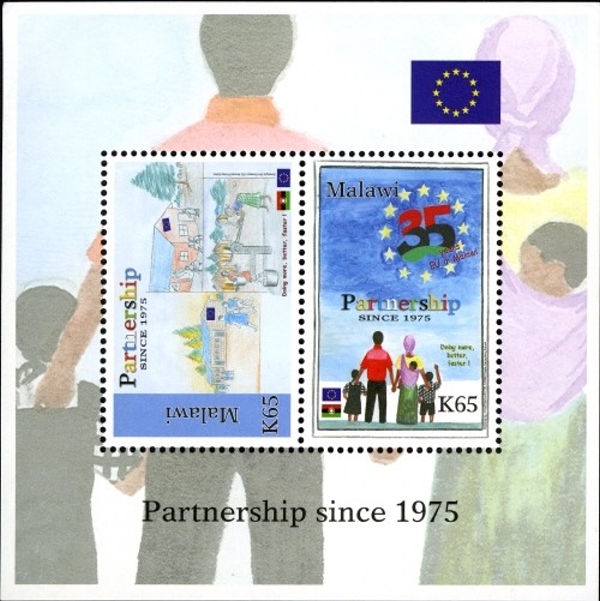 Malawi 2011 35th anniversary of European Union aid projects in Malawi Souvenir Sheet Scott 759a Malawi 2011 35th anniversary of European Union aid projects in Malawi Souvenir Sheet Scott 759a