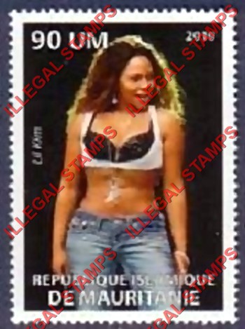 MAURITANIA 2010 Lil Kim Counterfeit Illegal Stamp (Stamp 2) MAURITANIA 2010 Lil Kim Counterfeit Illegal Stamp (Stamp 2)