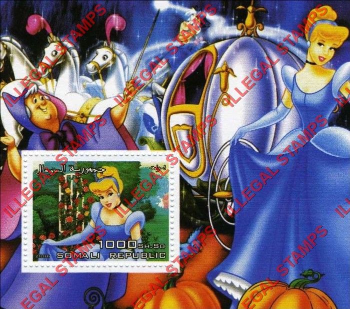 Somalia 2006 Cinderella Illegal Stamp Souvenir Sheet of 1 Somalia 2006 Cinderella Illegal Stamp Souvenir Sheet of 1