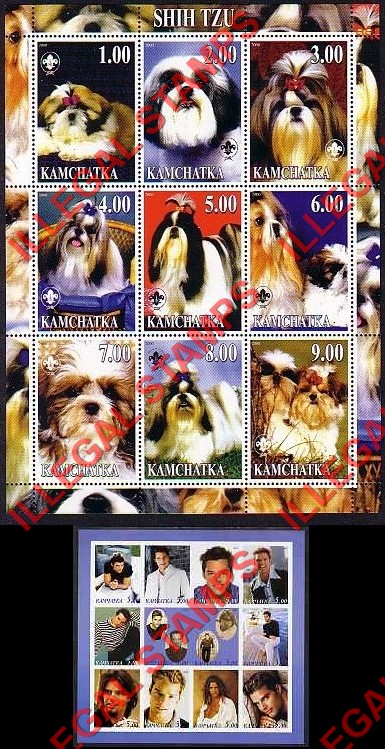 Kamchatka Region 2000 Illegal Stamps Kamchatka Region 2000 Illegal Stamps