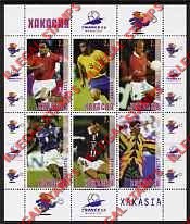 Republic of Khakasia 1998 Illegal Stamps Republic of Khakasia 1998 Illegal Stamps