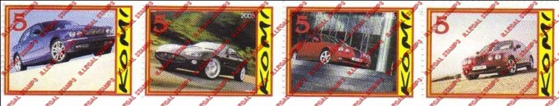 Komi Republic 2005 Counterfeit Illegal Stamps Komi Republic 2005 Counterfeit Illegal Stamps