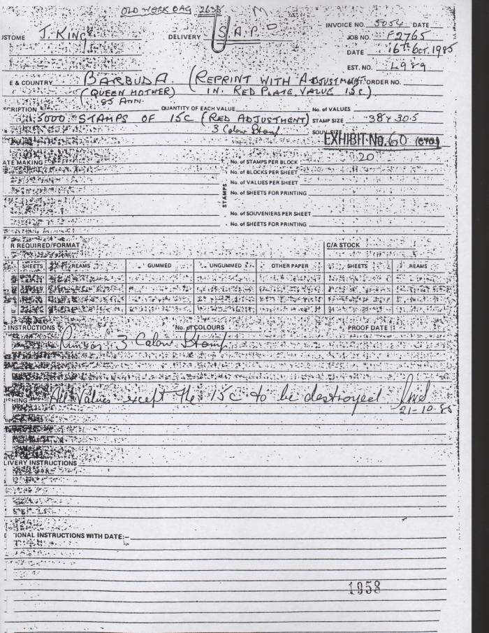 Order for Missing Red Stamp Error Order for Missing Red Stamp Error