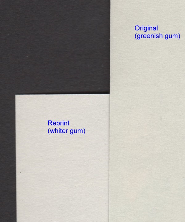 Montserrat 1986 Royal Wedding Gum Comparison of the Souvenir Sheet