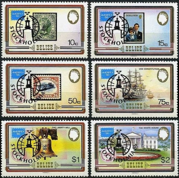 1986 'STOCKHOLMIA 86' International Stamp Exhibition, Sweden Stamps 1986 'STOCKHOLMIA 86' International Stamp Exhibition, Sweden Stamps
