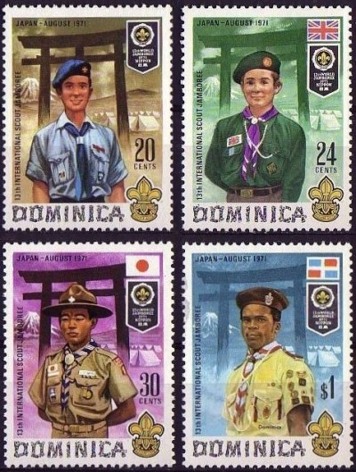1971 13th Boy Scout World Jamboree Stamps 1971 13th Boy Scout World Jamboree Stamps