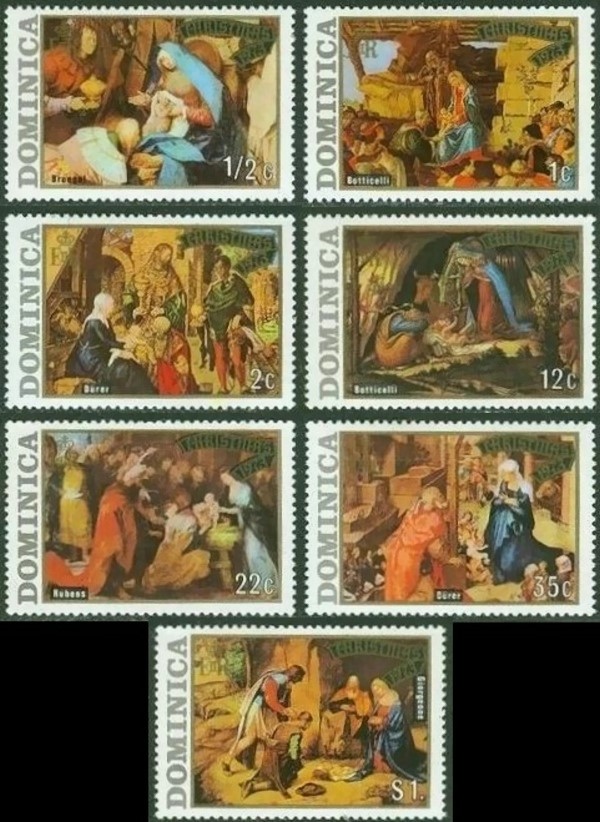 1973 Christmas Stamps 1973 Christmas Stamps